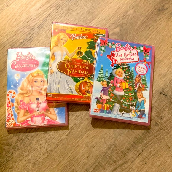 Barbie Other - 3 New Barbie Movies in SPANISH(Casabueces,Una Navidad Perfecta,Cuento de Navidad